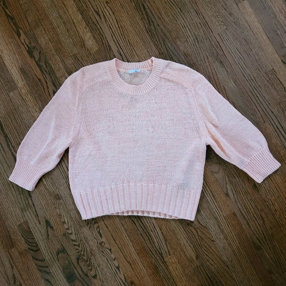 Peach crew neck sweater - Picture 1 of 5